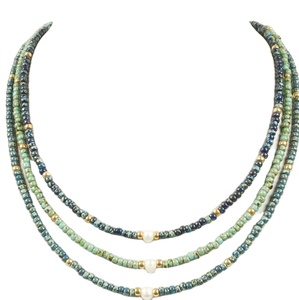 Trendy Handmade Women's Alexandrite Birthstone Romantic Anniversary <b>Necklace</b> <b>Chains</b> - Product Image 1
