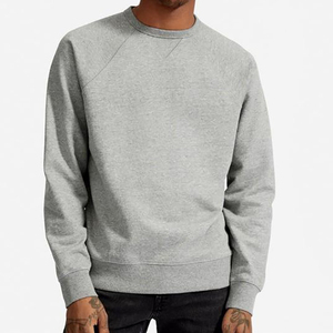 Sweat-shirt d'hiver décontracté pour homme en molleton 100% coton, motif uni - Coupe régulière confortable, imperméable et à séchage rapide - Product Image 1