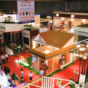 Carreaux de sol en terre cuite de style classique de haute qualité en forme de U Fabriqués au Vietnam Meilleur prix Matériaux de construction extérieurs Argile traditionnelle - Product Image 5