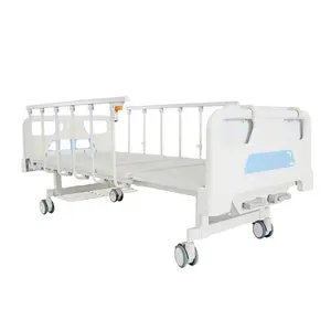 Hot Sale 2 Crank Hospital Medical Bed Medical 2 Funtion Manual Elderly Patient Hospital Bed Factory Price