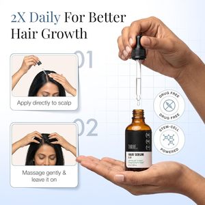 ทริฟ-โค เซรั่มปลูกผมสำหรับหนังศีรษะ 2.O |   ทรีทเม้นต์หนังศีรษะเพื่อควบคุมผมร่วงและกระตุ้นการเกิดใหม่ของเส้นผม |   ผู้ชายและผู้หญิง |   1.69 ออนซ์ (50 มล.) - Product Image 6