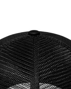 หมวกแก๊ปเบสบอลสีดำแบบกำหนดเอง ระบายอากาศได้ดี ด้านหลังเป็นตาข่าย ปรับขนาดได้ด้วยตัวล็อคแบบ Snapback  ไม่มีลาย  สามารถใส่โลโก้ได้  หมวกสำหรับกิจกรรมกลางแจ้งและกีฬา - Product Image 6