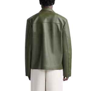 Hot Selling Customise OEM Custom Embroidered Casual <b>Winter</b> <b>Leather</b> Workwear <b>Jacket</b> for Men <b>Winter</b> <b>leather</b> <b>Jacket</b> - Product Image 2