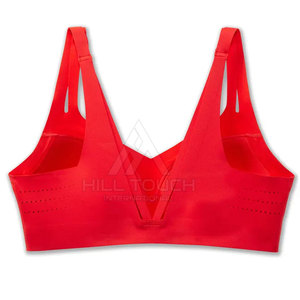 High Impact Women Sports Bra <b>Padded</b> Adjustable Straps Seamless Breathable Mesh Yoga <b>Running</b> Gym Fitness Workout Athletic - Product Image 2
