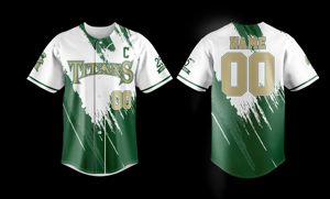Derniers ensembles d'uniformes de baseball par sublimation, camouflage, pour femmes, hommes et jeunes, en tissu mesh, personnalisables - Product Image 3