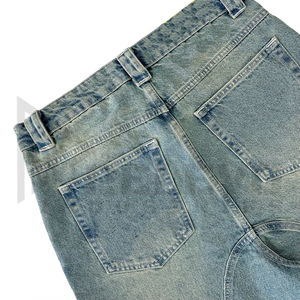 Pantalones Cortos de Mezclilla Ajustados para Hombre, Pantalones Cortos Casuales de Mezclilla, Ropa de Verano, Atuendo Diario Elegante y Cómodo - Product Image 5