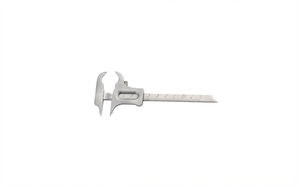 Calibrador Dental Optitech Healthcare Boley QR-7409 de Acero Inoxidable Plateado, Herramienta de Medición Manual, Instrumento Quirúrgico de Primera Clase - Product Image 4