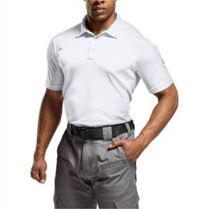 Polos pour hommes en tricot uni, personnalisables, décontractés, très demandés, en vente en gros à prix réduit - Product Image 5
