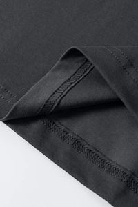 Camiseta Oversize para Hombre con Lavado Mineral y Pedrería, Cuello Redondo, Estilo Vintage con Lavado Ácido, Ajuste Regular, Streetwear, OEM Personalizable - Product Image 6