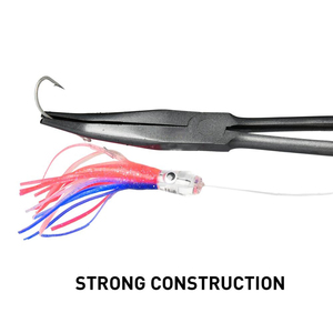 Alicates de Pesca Profesionales de Acero Inoxidable, Herramienta para Quitar Anzuelos y Abrir Anillas, para Agua Salada y Agua Dulce - Product Image 4