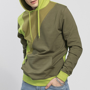 เสื้อฮู้ดผู้ชาย ผ้าเฟรนช์เทอร์รี่ ทรงปกติ สไตล์ลำลองสำหรับฤดูใบไม้ร่วง มีกระเป๋า - Product Image 1