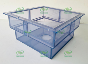Tanques de Almacenamiento de PVC Transparentes, Personalizados, con Garantía de 1 Año, para Químicos, Agua, Aceite y Combustible, Hechos en Vietnam - Product Image 2