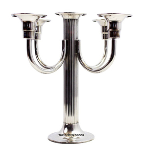Modern Gold Aluminum Metal <b>Candelabra</b> for Home Decoration Formal Events-Wedding Dinner Party Christmas - Product Image 4
