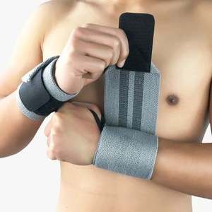 สายรัดข้อมือยกน้ำหนักแบบหนาพิเศษรุ่นใหม่ คุณภาพสูง ระบายอากาศได้ดี สำหรับการฝึกซ้อมและยกน้ำหนัก - Product Image 5