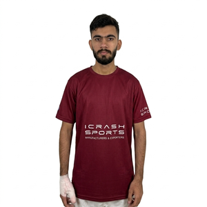 T-shirt de sport pour homme 2026 100% polyester, personnalisable avec impression intégrale, sublimation sur mesure - Product Image 1