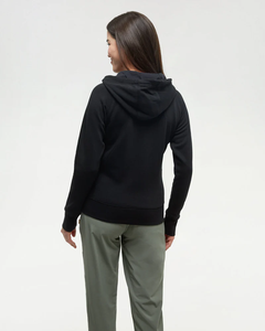 Sweat à capuche pour femme de haute qualité, disponible en différentes couleurs et designs, avec fermeture éclair et poches, à prix raisonnable - Product Image 1