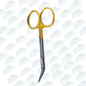 Tijeras Nasales de Punta Angulada Converse Graefe para Rinoplastia, Instrumentos Quirúrgicos Médicos de Acero Inoxidable con Borde de Carburo de Tungsteno - Product Image 6
