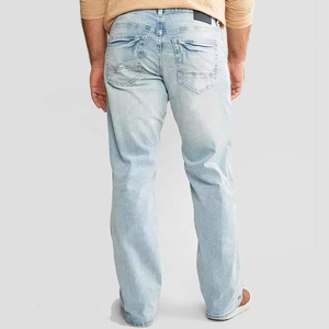 OEM Denim Pant Trousers Outdoor Sports Tactical <b>Jeans</b> Pant <b>Men</b> Plus Size <b>Men's</b> Pants OEM Service Woven <b>Drawstring</b> Flat Mid - Product Image 2