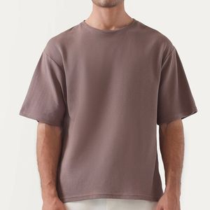 Camiseta Corta de Algodón de Corte Ajustado y Estilo Urbano con Logotipo Personalizado, Mezcla de Algodón, OEM ODM - Product Image 1