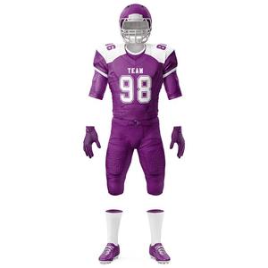Ensemble d'uniformes de football personnalisés avec logo frontal par sublimation, durable, respirant, en polyester, maillot et short d'entraînement - Product Image 1
