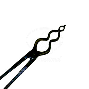 Triple <b>Pick</b>-<b>Up</b> Tongs Steel 18 Inch Professional Blacksmith Forging and Farrier <b>Tool</b> - Product Image 2