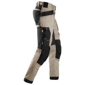 Pantalon de travail haute visibilité RICSA INTERNATIONAL pour homme, poches pour outils, résistant à l'abrasion, polyester, uniformes certifiés CE, réfléchissant - Product Image 3