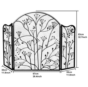 wrought iron fireplace <b>screen</b> <b>fire</b> spark <b>guard</b> gate for home usage Modern fireplace <b>screen</b> metal fireplace <b>screen</b> design - Product Image 6