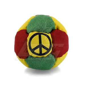 Ballon Hacky Sack le plus vendu en stock, fabriqué au Pakistan, durable, faible MOQ - Product Image 6