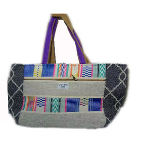 Customized Tote Shopping Bag for Women Fashion Casual Handloom <b>Shoulder</b> Bag Eco-Friendly Reusable Grocery & Daily Use Stylish - Product Image 2