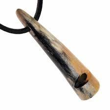 Silbato de Cuerno de Búfalo en Venta, Auténtico Silbato de Cuerno de Búfalo Hecho a Mano en India - Product Image 2