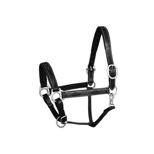 Harnais pour cheval en nylon à motifs, avec ferrures en laiton, pour usage équestre. - Product Image 1