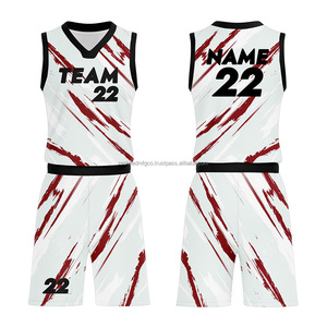 El mejor último diseño de camiseta de baloncesto Ropa deportiva para hombre Equipo sublimado Uniforme de baloncesto Productos superiores - Product Image 1