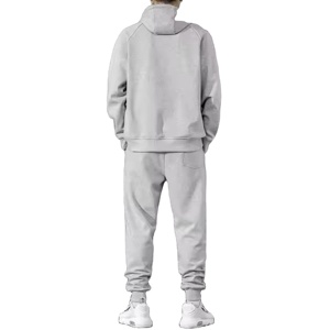Conjunto Deportivo de Felpa para Hombre, Personalizado, Transpirable, de Otoño, Pantalón Largo y Sudadera, Ropa Deportiva de Algodón, Económico - Product Image 3