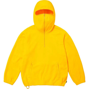 Sweat-shirt d'hiver décontracté unisexe à capuche en polaire violette, coupe ample, coupe-vent, avec poches avant zippées - Product Image 4
