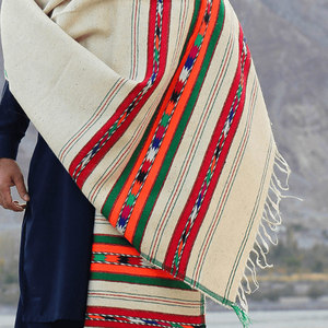 Men Traditional Classic Winter <b>Shawl</b> Soft Warm Woven Fabric Comfortable Elegant Wrap Premium Mens Clothing - Product Image 5