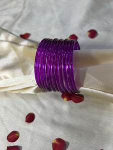 High Quality <b>Indian</b> Jelly <b>Bangle</b> Set Pearl <b>Bangles</b> Silver Plated Trendy Women's Wedding Dulhan Custom Colors Available - Product Image 4