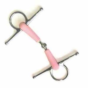 2026 Bocado para Caballo de Acero Inoxidable Rosa Acolchado Articulado, Equipo de Equitación, Bocado para Caballo Western - Product Image 5