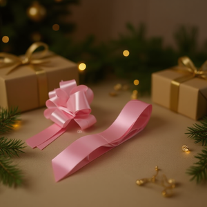 ILAN Lazo Automático Rosa 4.5x150cm 6 Piezas Decoración para Regalo - Product Image 2