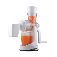 Handpers Voor Groenten En Fruit Met Stalen Handvat Oranje Juicer Handmatige Sapcentrifuge Voor Fruitsap Maker Machine Multicolor