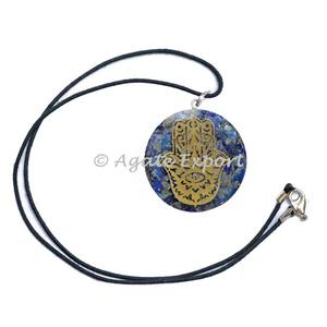 จี้หัวใจออร์กอนไนต์ Scholosite พร้อมจุดคริสตัล - Product Image 2