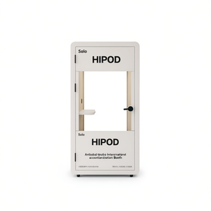 Cabine acoustique modulaire Solo HIPOD pour bureaux, cabines de travail privées - Product Image 2