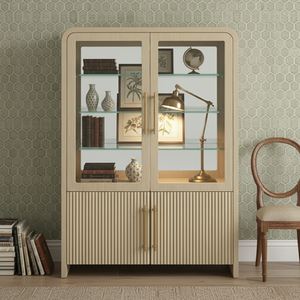 Display Cabinet Solid Wood Modern Coffee <b>Table</b> for Living Room Recliner Sofa Set Furniture Living Room Home Furniture Wholesale - Product Image 3