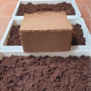 Eco2go Vietnam Tourbe de coco biologique en bloc de 5 kg |   Tourbe traitée à faible teneur en EC, écologique, pour la culture de fleurs et de légumes - Product Image 3