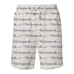 Short de bain à cordon coulissant Floral-Short de plage pour hommes Femmes Hommes Beach-Summer Men Straight Comfortable-Drawstring Casual Shorts - Product Image 3