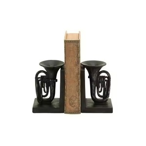 Aluminium Modern Antler Bookend Study Home Desk Organizer <b>Shelve</b> Gift for Book Lover Book End Home Living Room Office Decoration - Product Image 5