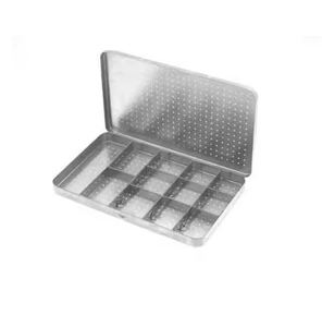 Professional High Quality Manual Stainless-Steel Sterilization Tray <b>Needle</b> <b>Case</b> Perforated Surgical Holloware Instrument Medical - Product Image 4