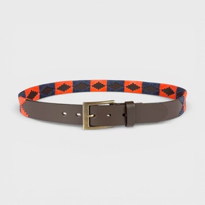 Ceinture de polo équestre en cuir argentin, ceinture argentine POLO, cuir de vachette pleine fleur 100% - Product Image 6