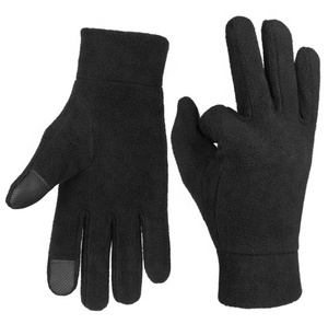 Guantes de Motociclista para Hombre, de Piel de Cordero Italiana, Forrados con Forro Polar, Cómodos para Invierno, Casuales, Deportivos, para Viajes y Actividades al Aire Libre - Product Image 1