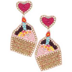 Boucles d'oreilles pendantes luxueuses faites à la main, bijoux fantaisie tendance pour femmes au meilleur prix - Product Image 6