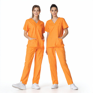 Hot Selling Custom Color Hospital <b>Scrub</b> Suits <b>Scrub</b> Sets - Product Image 5